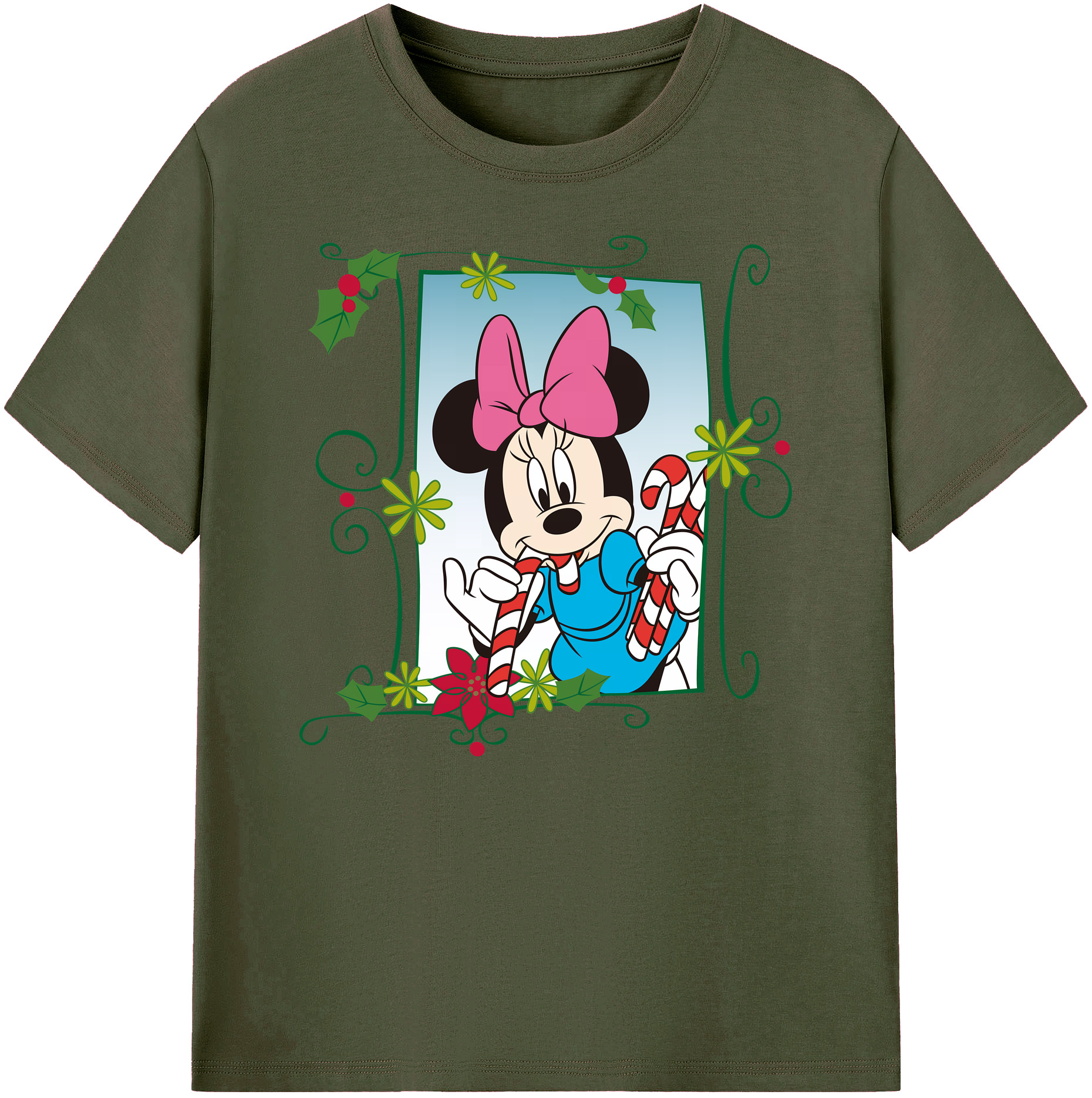 ミッキーマウス Mickey Mouse 綿100％ メンズ半袖Tシャツ｜肌触りやわらか＆通気性